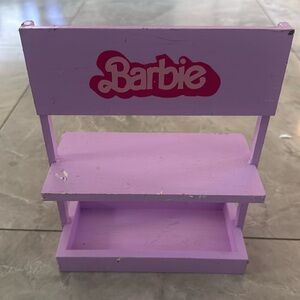 Wooden Barbie Stand